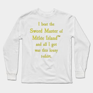 Pointed Witticism Long Sleeve T-Shirt